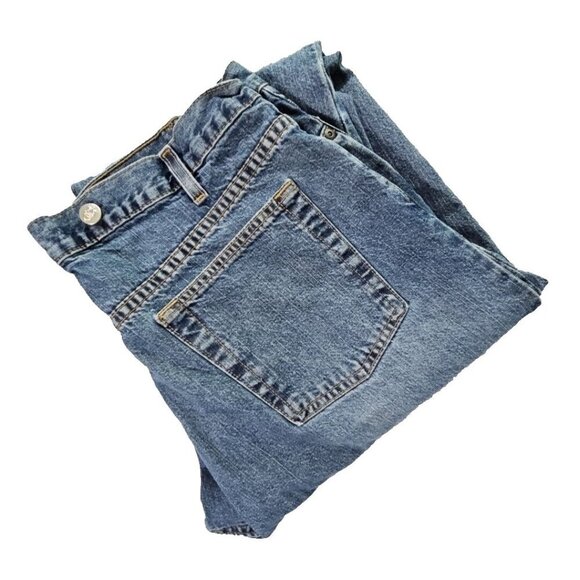 Urban Pipeline Jeans Men's W36xL30 Y2K Wide Leg Suspender Buttons Workwear - Picture 6 of 16